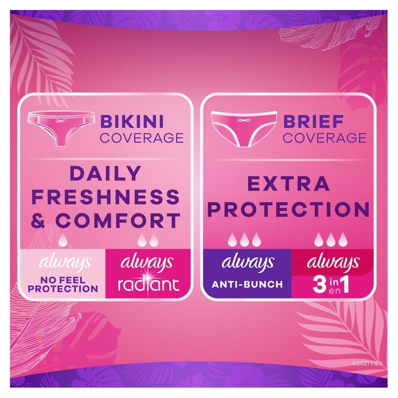 Liners Always Lpn Regular 20 Unidades - Farmacias Arrocha