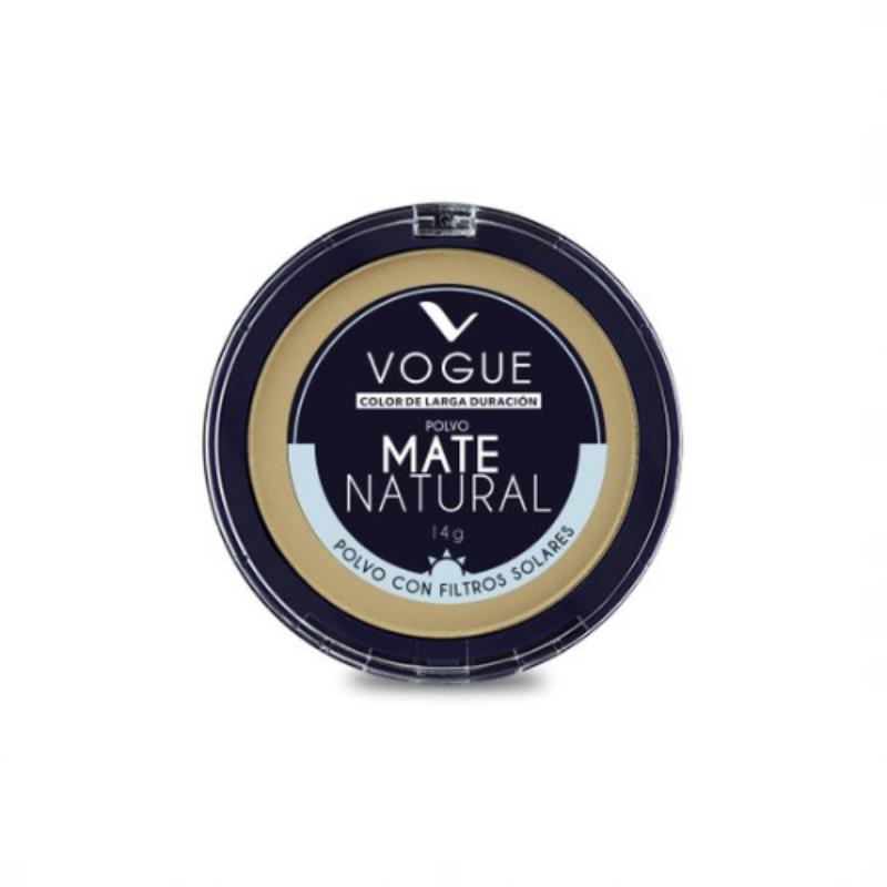 Vogue Polvo Compacto Mate Natural Con ácido Hialurónico - Farmacias Arrocha