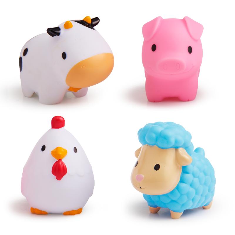 Munchkin Juguetes De Bano La Granja 4Pk - Farmacias Arrocha