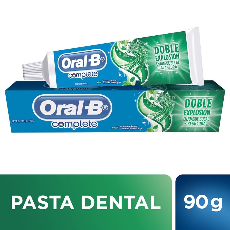 Pasta dental con Flúor Oral - B Complete Menta Refrescante 66 ml - Farmacias Arrocha