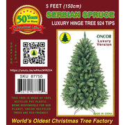 Oncor Pino de 5' Luxury Serbian Spruce Hing - Farmacias Arrocha
