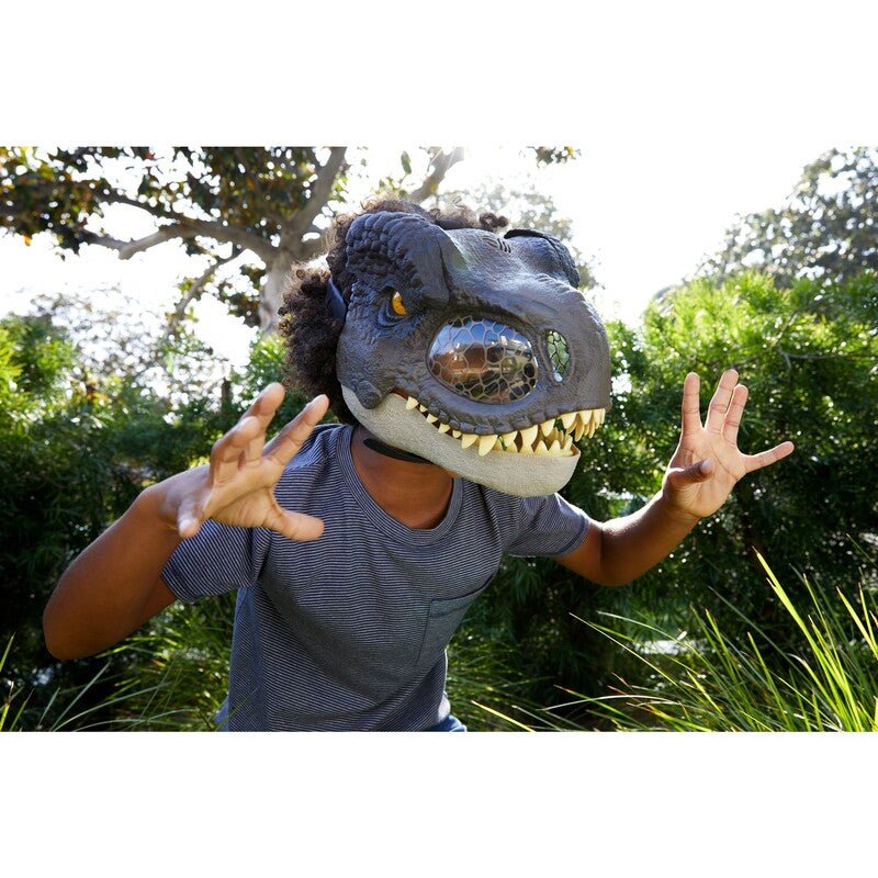 Jurassic World Juguete Máscara Muerde Y Ruge De T - Rex - Farmacias Arrocha