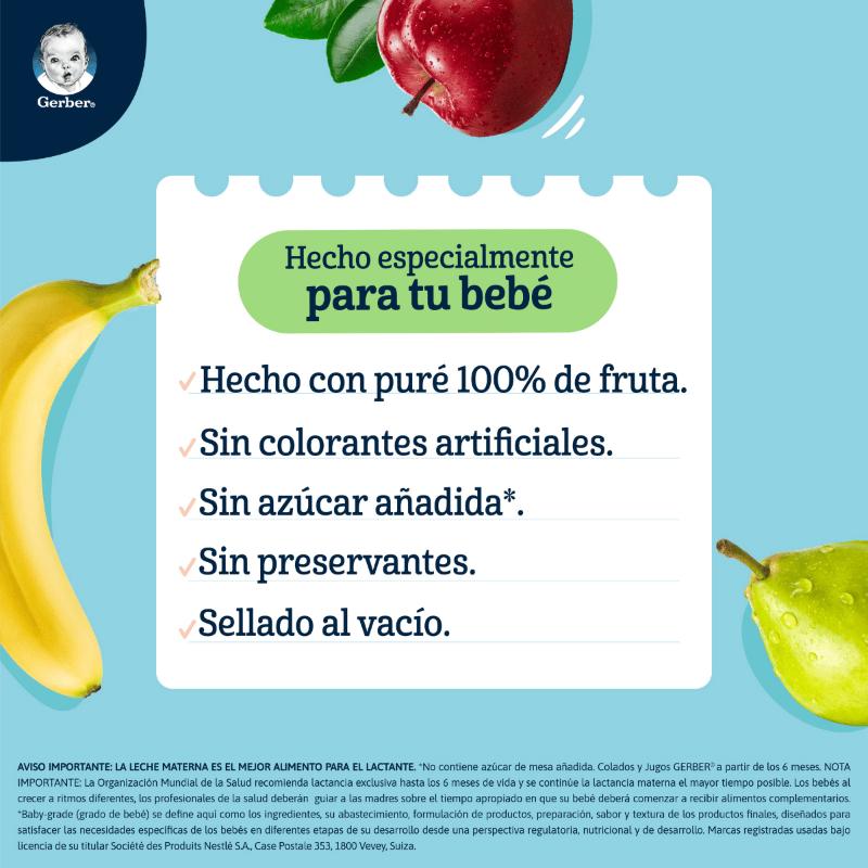 Gerber P2 Bananas Classic 113G - Farmacias Arrocha