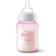 Avent Biberon Anticolico Decorado Rosado 9Oz - Farmacias Arrocha