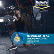 Spray Antitranspirante Gillette Specialized Sport Peak 93 g - Farmacias Arrocha