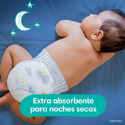 Pañales Pampers Swaddlers Overnight Talla 3, 66 unidades - Farmacias Arrocha