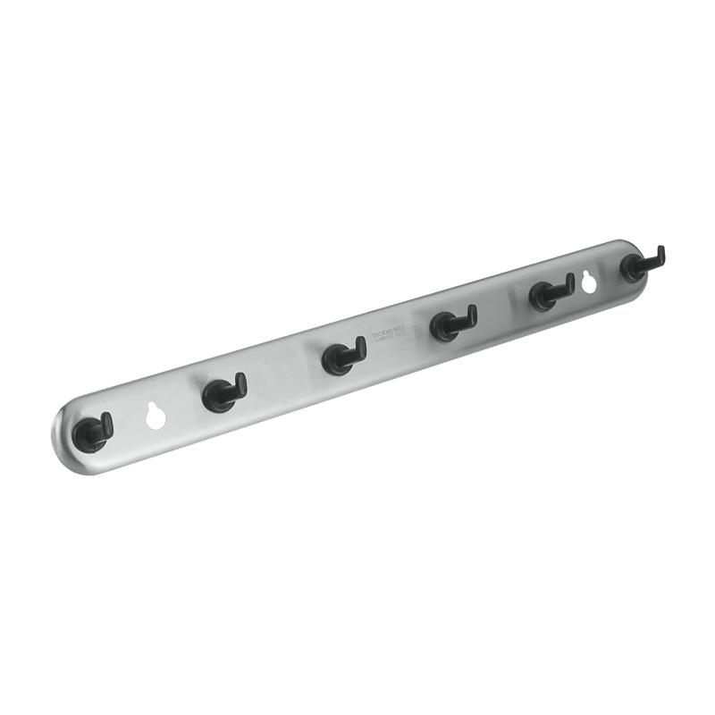 Metaltex Soporte de Pared Para Utensilios Con 6 Ganchos 36Cm - Farmacias Arrocha