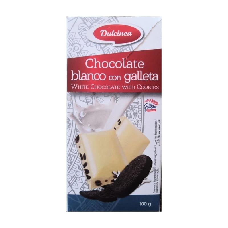 Dulcinea Chocolate Blanco Con Galleta - Farmacias Arrocha