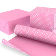 Hallmark Papel De Regalo Reversible Rosa Mini Puntos 20Ft² - Farmacias Arrocha