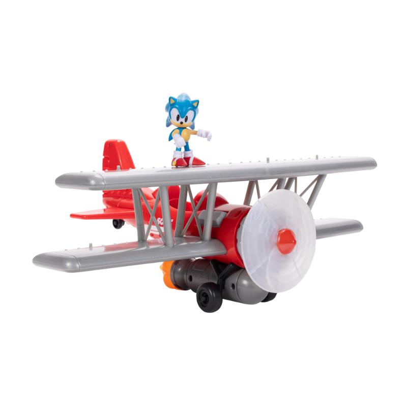 Sonic Biplano Tornado y figura 2.5" - Farmacias Arrocha