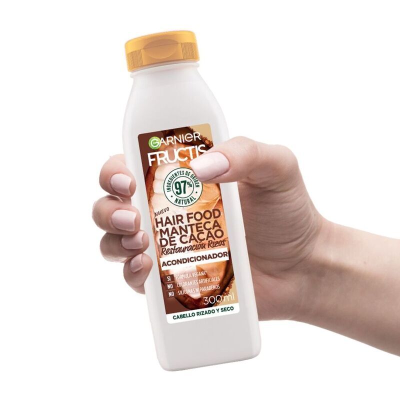 Garnier Acondicionador Para Rizos Garnier Hair Food Manteca De Cacao 300Ml - Farmacias Arrocha