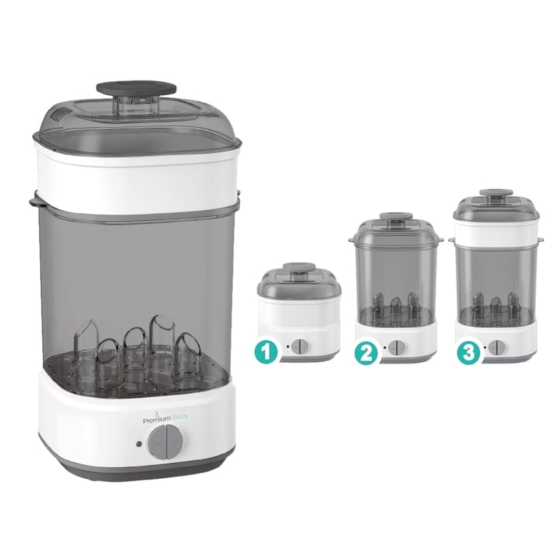 Premium Baby Esterilizador A Vapor Electrico 3 En 1 - Farmacias Arrocha