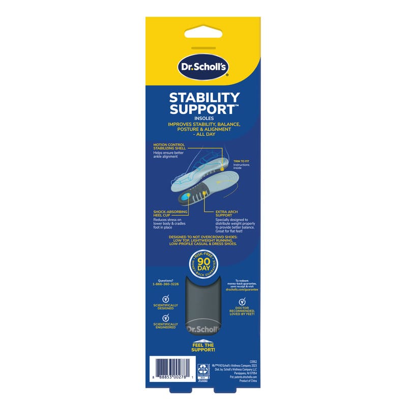 Dr Scholls Stability Support Insoles Women - Farmacias Arrocha