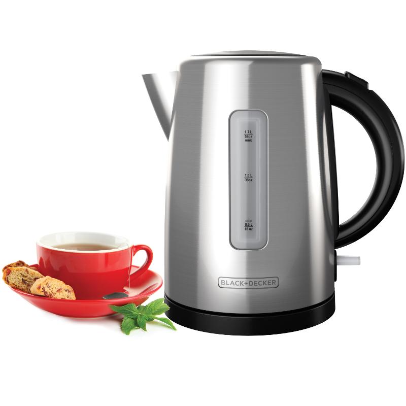Hervidor Black+Decker, Plata KE2000SD - Farmacias Arrocha
