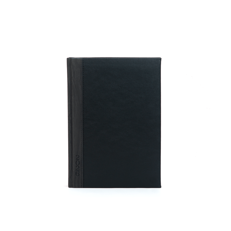 Cavalier Agenda Premium Diaria Apaneca Negro 2026 - Farmacias Arrocha
