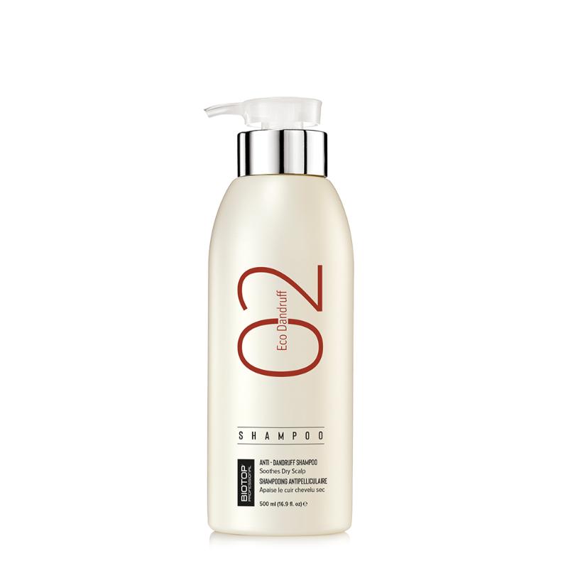 Biotop 02 - Eco Dandruff Shampoo 500Ml - Farmacias Arrocha