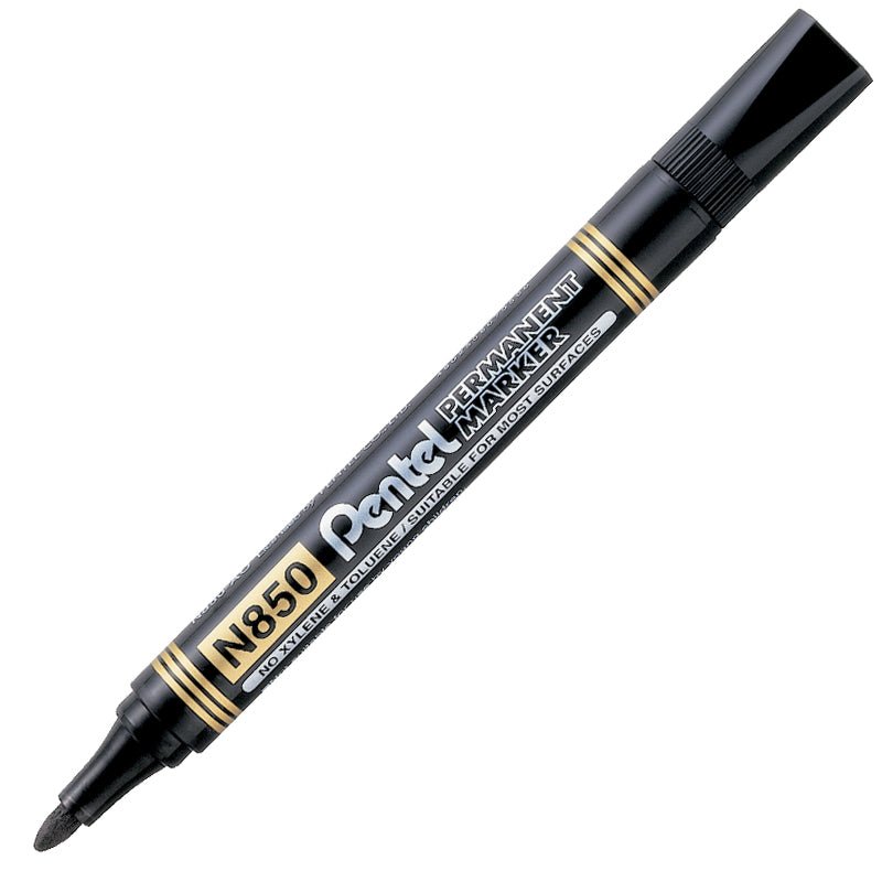 Pentel Marcador Permanente Negroconica - Farmacias Arrocha