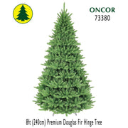 Oncor Pino de 8' Modelo Douglas Fir Premium Hinge - Farmacias Arrocha