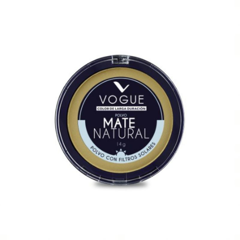 Vogue Polvo Compacto Mate Natural Con ácido Hialurónico - Farmacias Arrocha