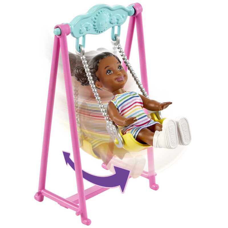 Barbie Set de Juego Skipper Babysitter Parque de Juegos - Farmacias Arrocha