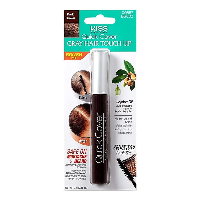 Kiss Brush In Color Dark Brown - Farmacias Arrocha