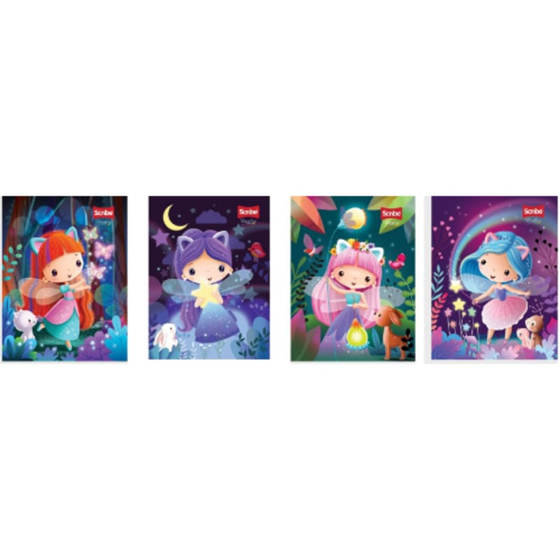 Scribe Cuaderno Cosido Peq 100H Starglow R/A - Farmacias Arrocha