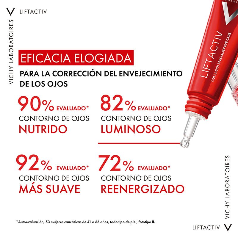 Vichy Liftactiv Collagen Specialist Contorno de Ojos 15ml - Farmacias Arrocha