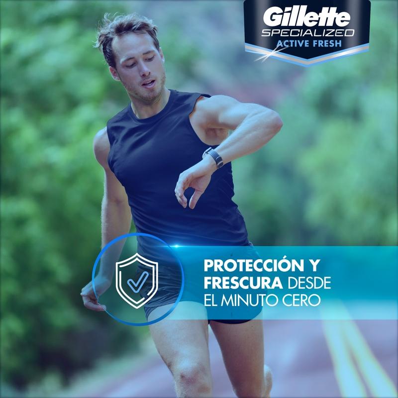 Gel Antitranspirante Gillette Specialized Cool Wave 82 g - Farmacias Arrocha