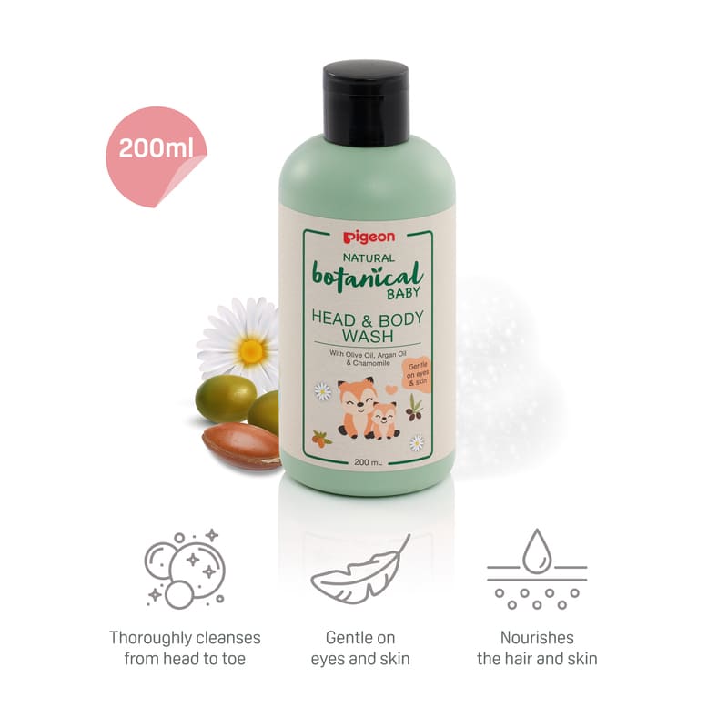 Pigeon Botanic Gel Baño Cabeza Pies 200M - Farmacias Arrocha