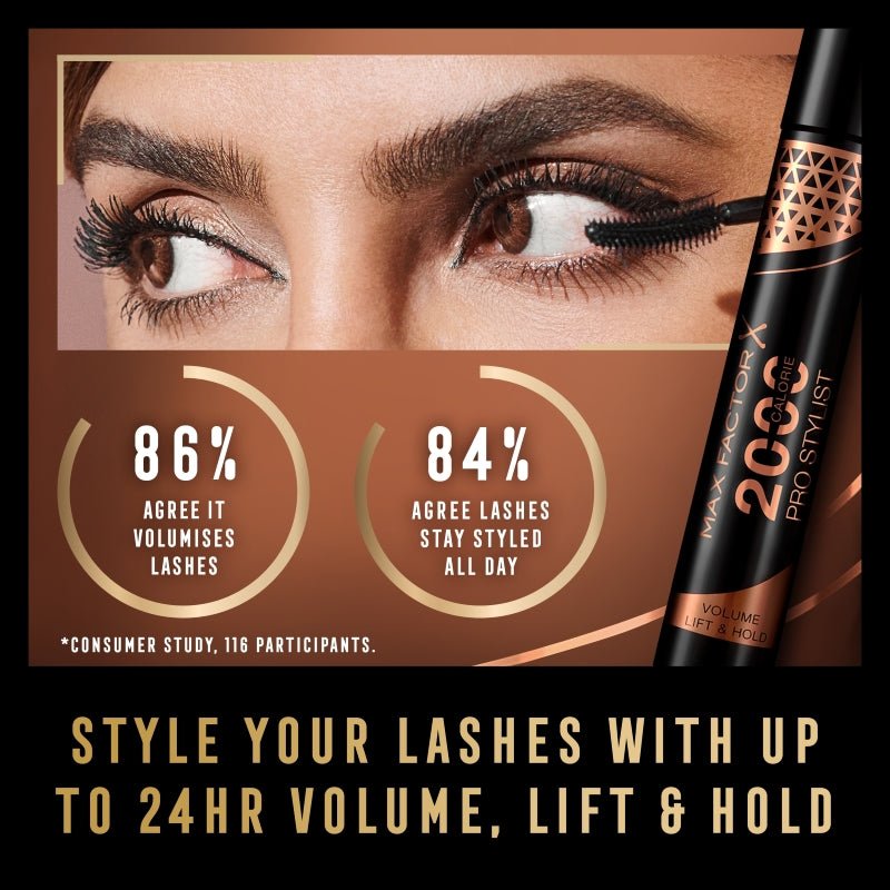 Max Factor Mascara 2000 Calorie Pro Stylelist - Farmacias Arrocha
