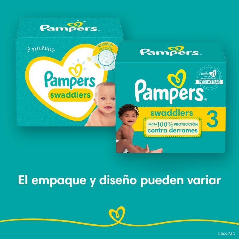 Pañales Pampers Swaddlers Talla 2, 84 unidades - Farmacias Arrocha