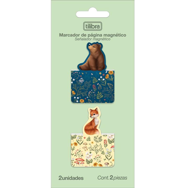 Marcador De Pagina Magnetico Floresta Bl - Farmacias Arrocha