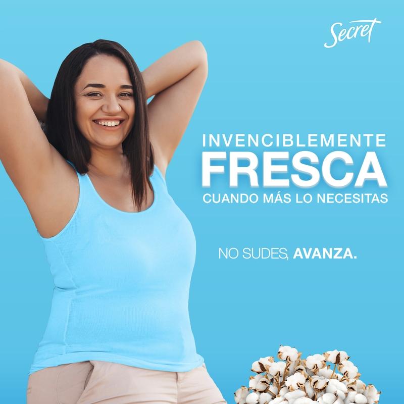 Spray Antitranspirante Secret Powder Protect Cotton Seco 93 g / 150 ml - Farmacias Arrocha