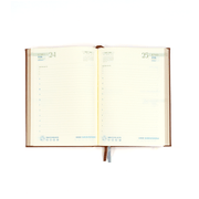 Agenda Premium Diaria Apaneca Cafe 2026 - Farmacias Arrocha