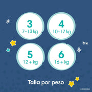 Pañales Pampers Swaddlers Overnight Talla 6, 42 unidades - Farmacias Arrocha