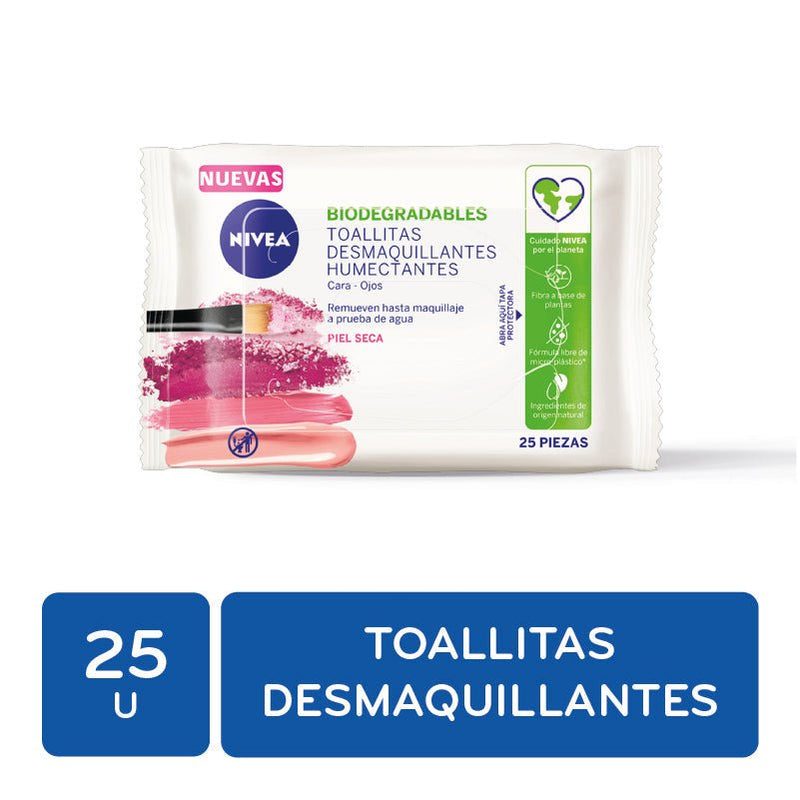 Nivea Face Toallitas Seca 6/25Pzs - Farmacias Arrocha
