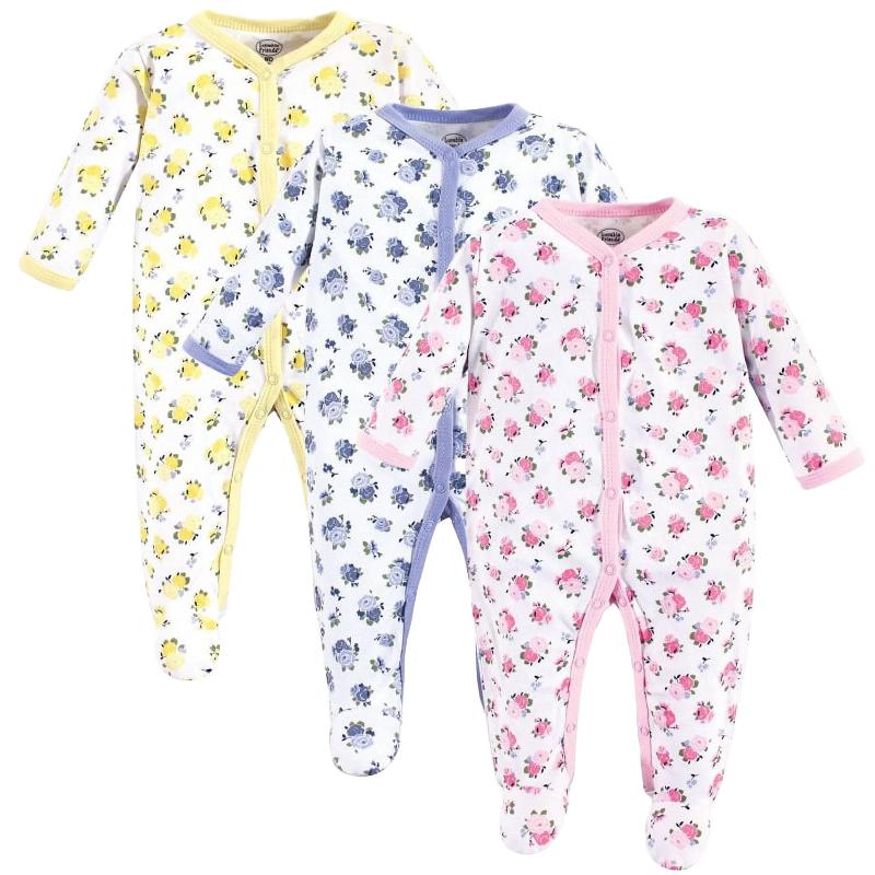 Set De Pijamas 3 Pzas 3 - 6 Meses Diseño Florar - Farmacias Arrocha