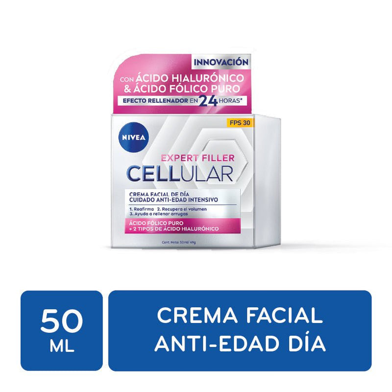 Nivea Cellular Crema Facial Dia 50Ml - Farmacias Arrocha