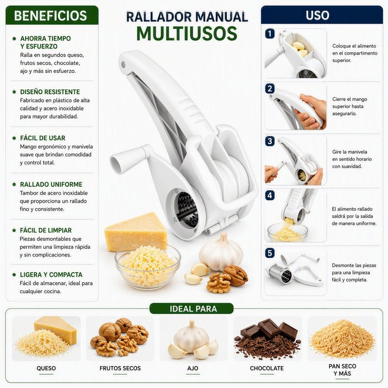 Rallador de queso giratorio - Farmacias Arrocha