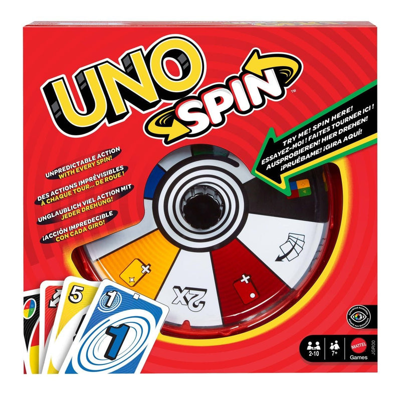 UNO Spin Juego de Cartas con Ruleta - Farmacias Arrocha