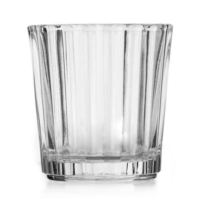 Vaso votivo estriado 80 ml - Farmacias Arrocha