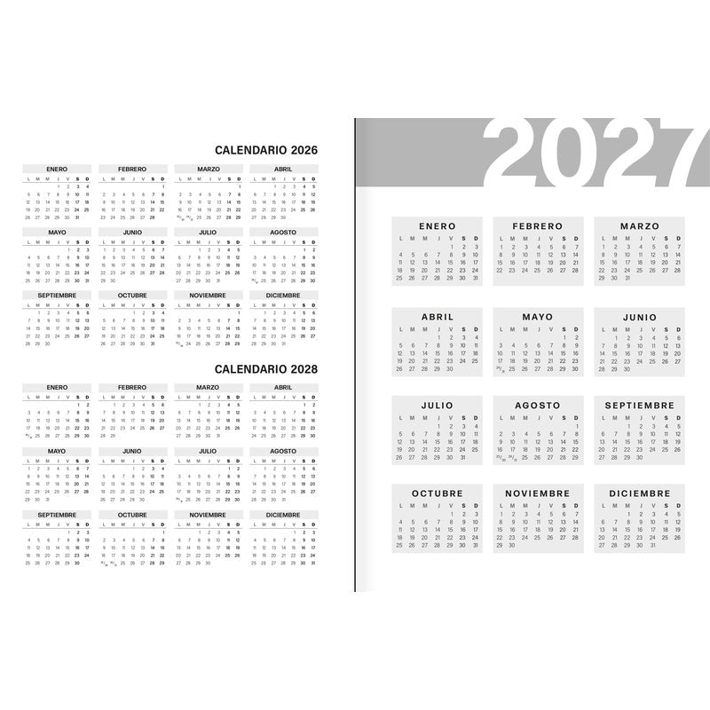 V&R - Agenda El Beso 2027 - Farmacias Arrocha