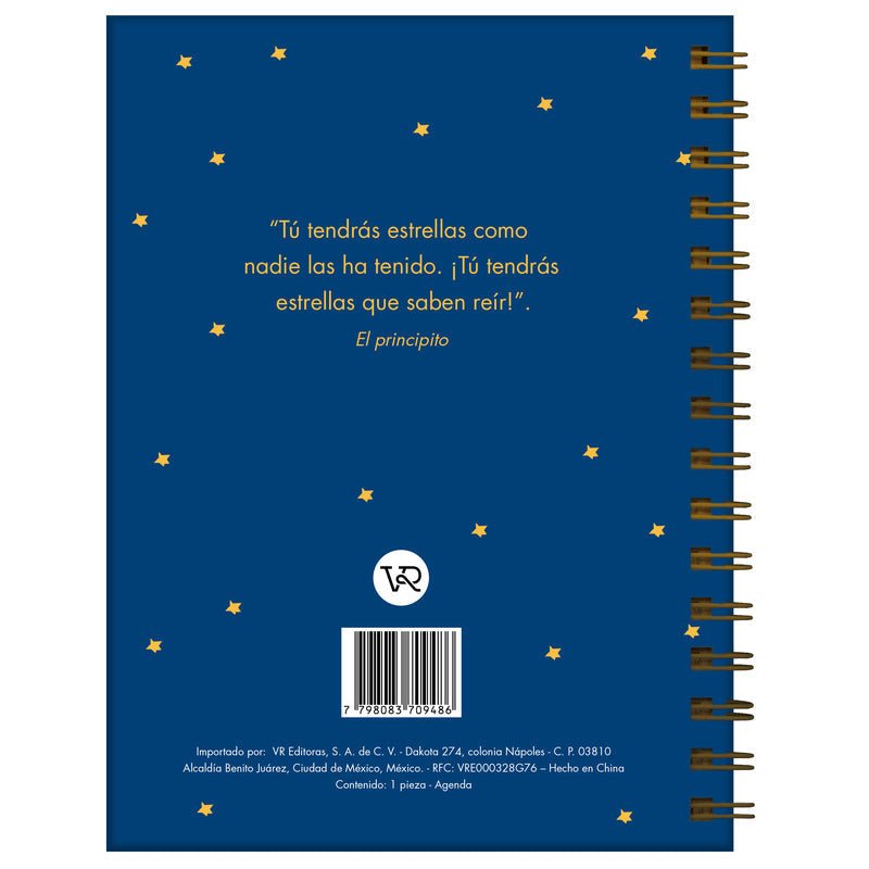 V&R - Agenda El Principito 2027 Azul - Farmacias Arrocha