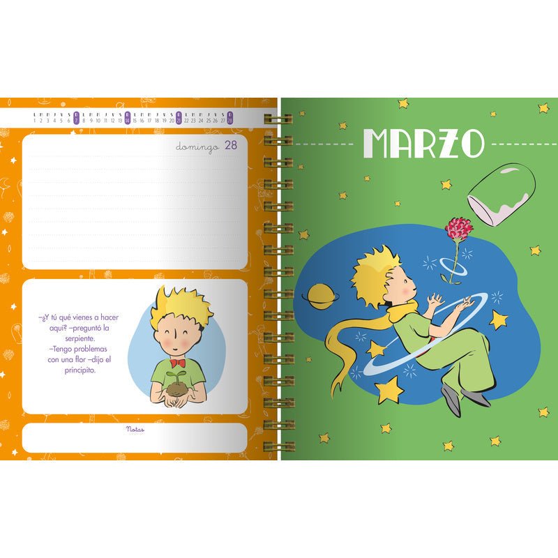 V&R - Agenda El Principito 2027 Azul - Farmacias Arrocha