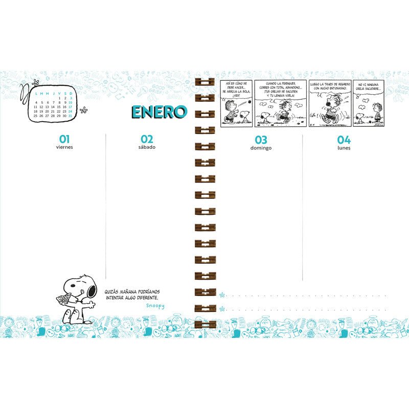 V&R - Agenda Snoopy 2027 Roja - Farmacias Arrocha