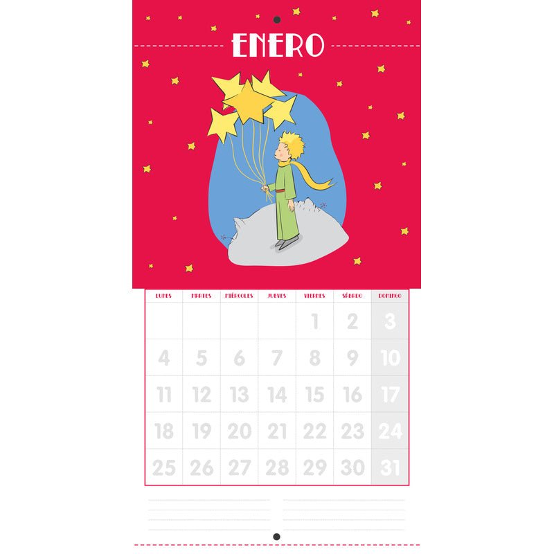 V&R - Calendario El Principito Azul 2027 - Farmacias Arrocha