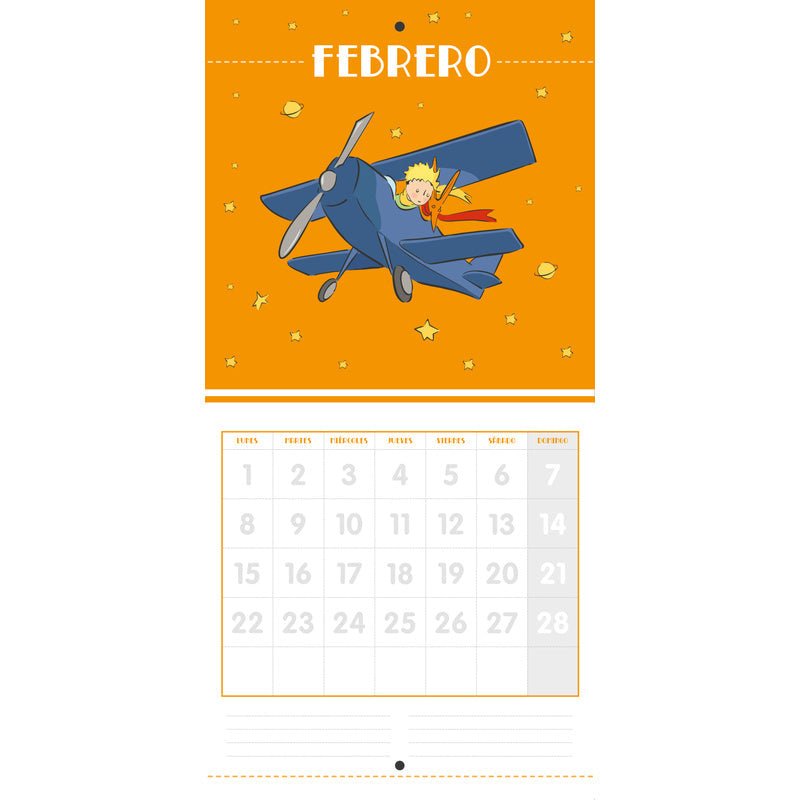 V&R - Calendario El Principito Blanco 2027 - Farmacias Arrocha