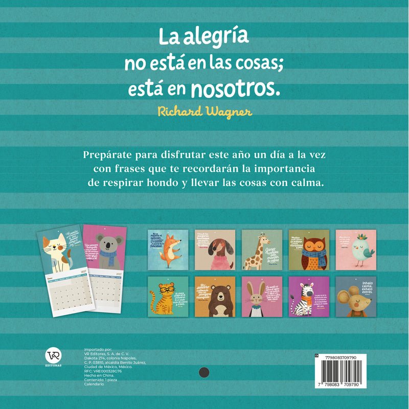 V&R - Calendario Hoy Es Tu Presente 2027 - Farmacias Arrocha