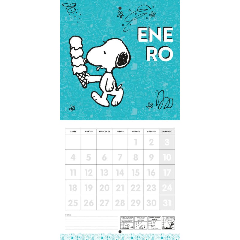 V&R - Calendario Snoopy Combi 2027 - Farmacias Arrocha