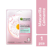 Garnier Skin Active Mascarilla en Tela Hydra Bomb Manzanilla - Calmante - Farmacias Arrocha